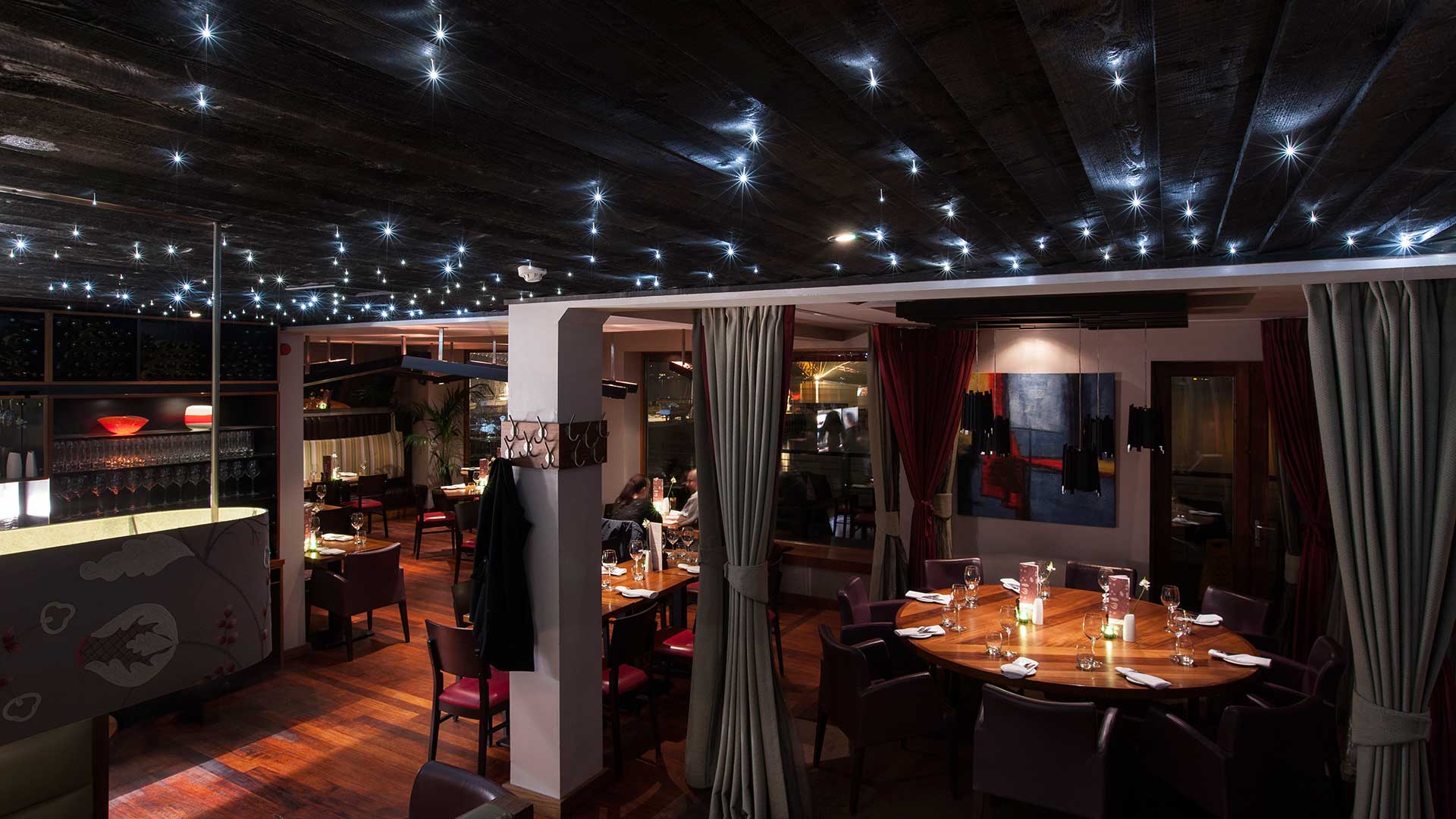 orocco pier fibre optic lighting