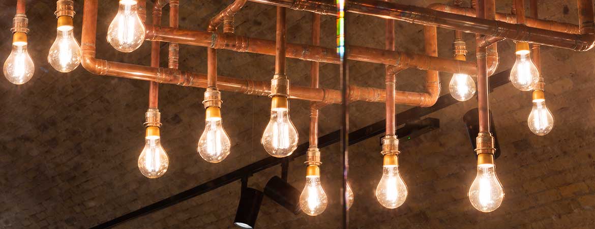 fibre optic lighting in the cp hart luxury bathroom showroom