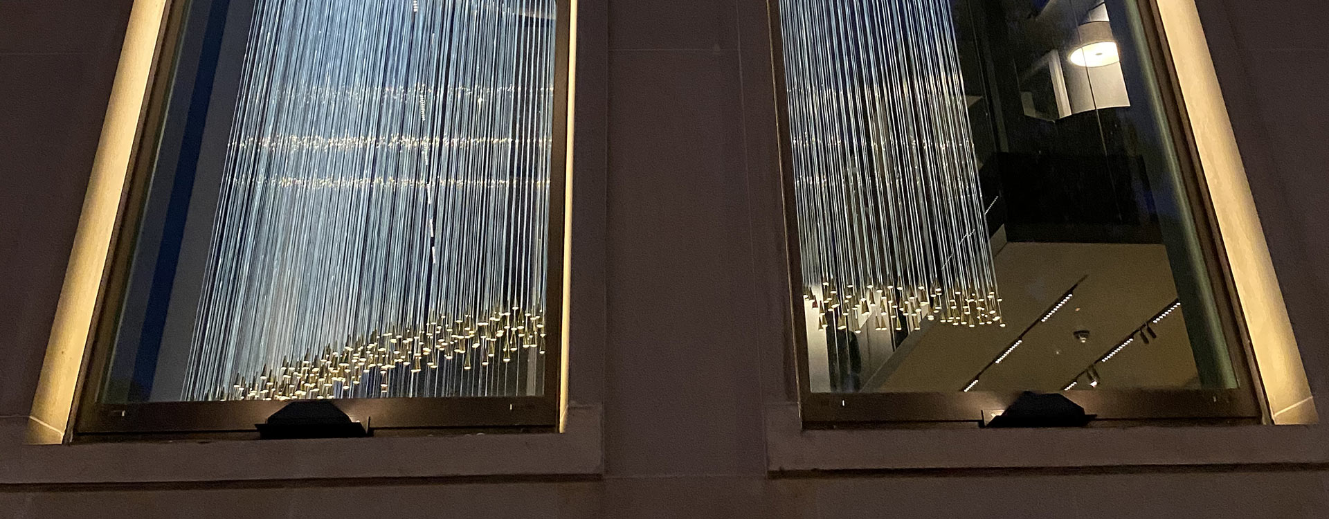 fibre optic lighting in privatbank donner & reuschel
