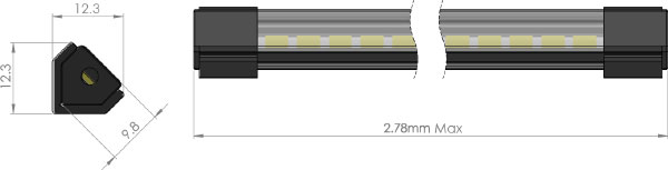 ufo eclipse triangular dimensions