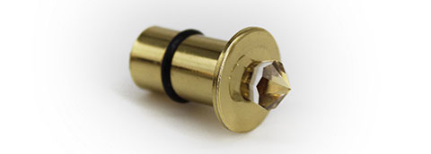 cr2 crystal fitting for fibre optics