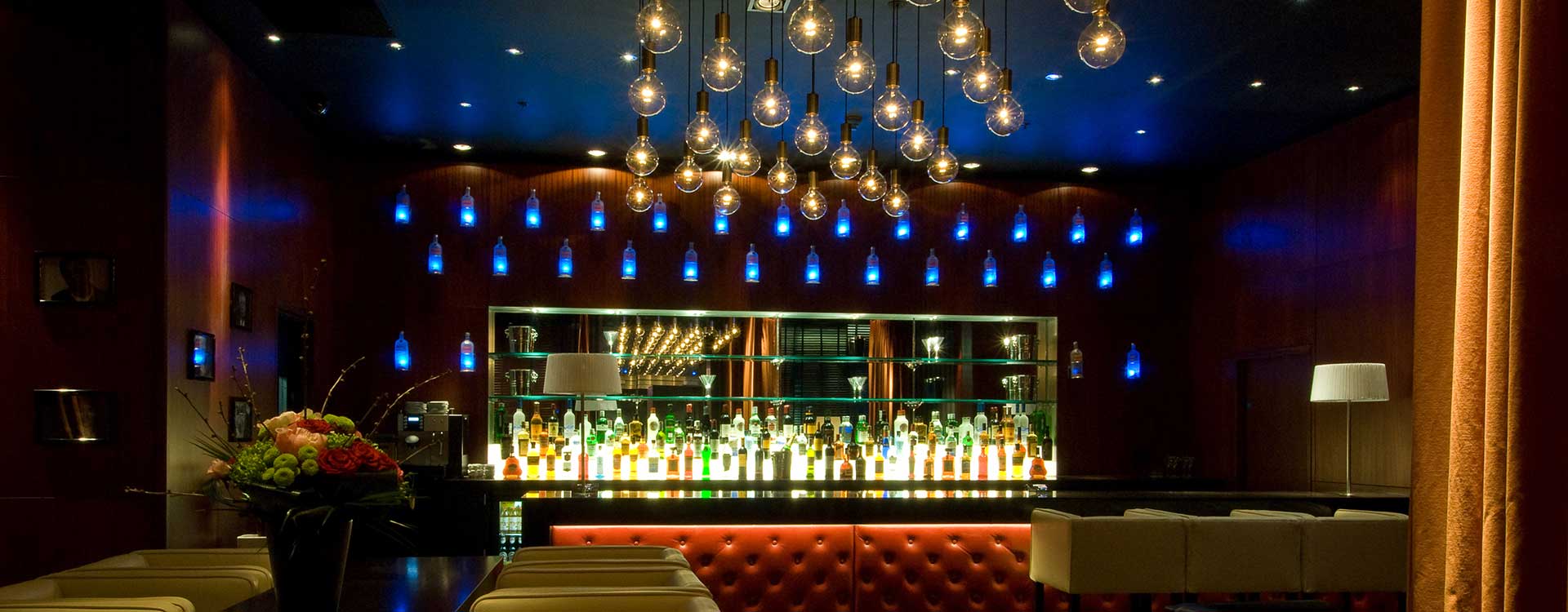 fibre optic lighting in the cinema de lux