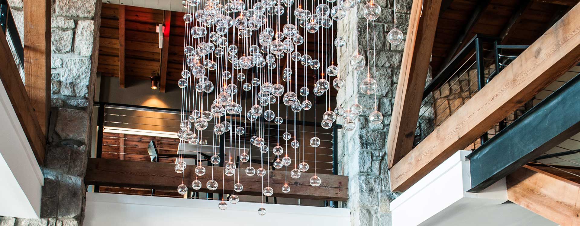 fibre optic lighting in the hotel domestique