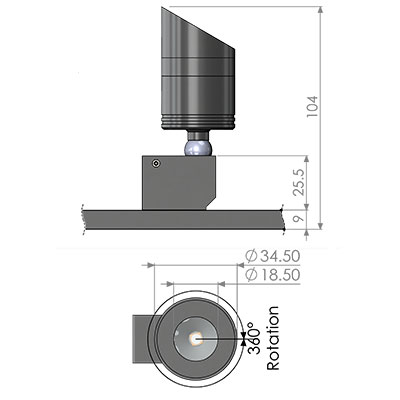 ionic LX directional fitting cad