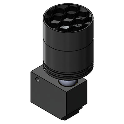 ionic LX extended fitting with honeycomb