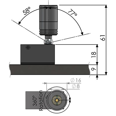 ionic sx extended fitting with honeycomb cad
