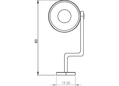 lb2 led fitting cad image