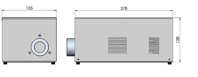 cad image of sirius decorative light source