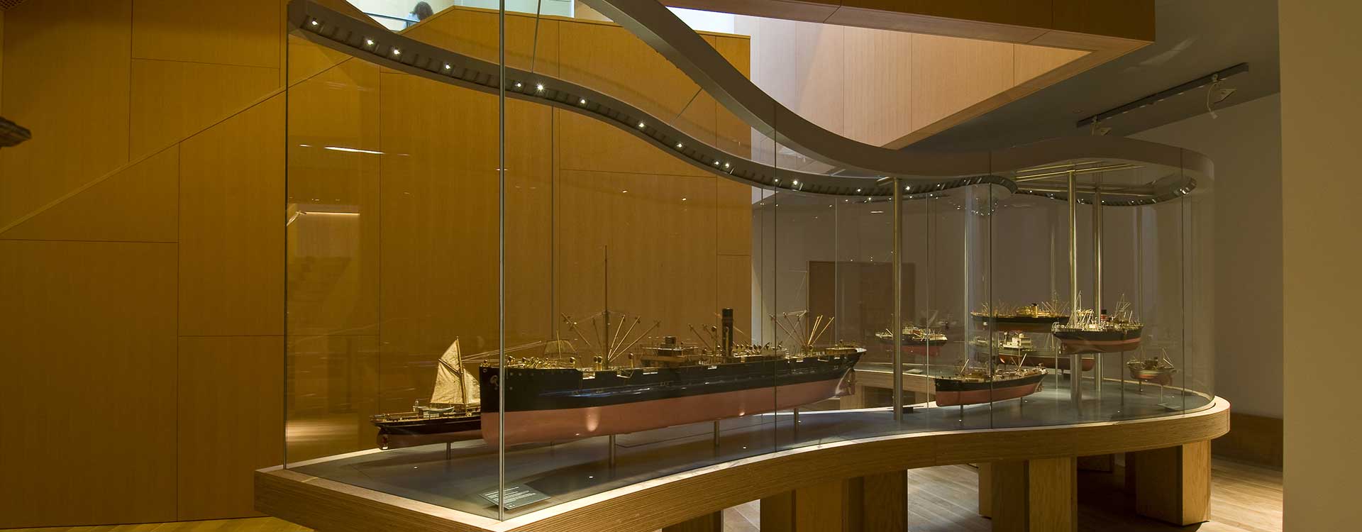 fibre optic lighting in the art gallery of ontario