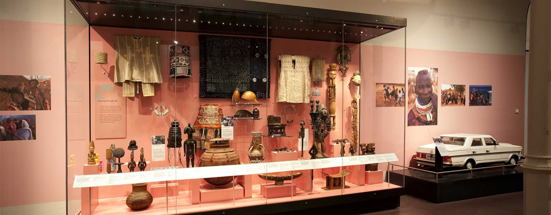 fibre optic lighting in the national museum of scotland