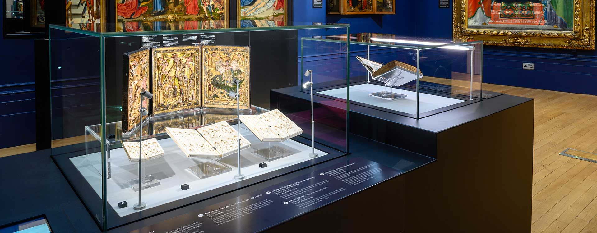 led stem lighting in the walker art gallery