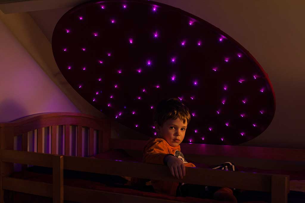 fibre optic star ceiling ring