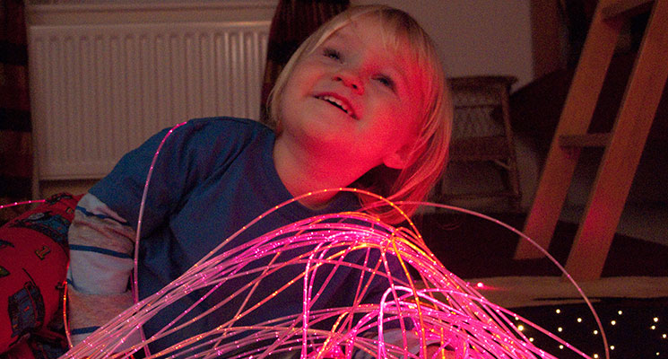 sidesparkle fibre optic harness image 1