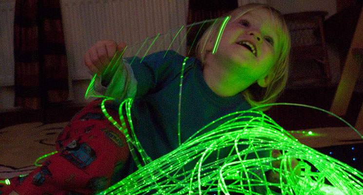 sidesparkle fibre optic harness image 3
